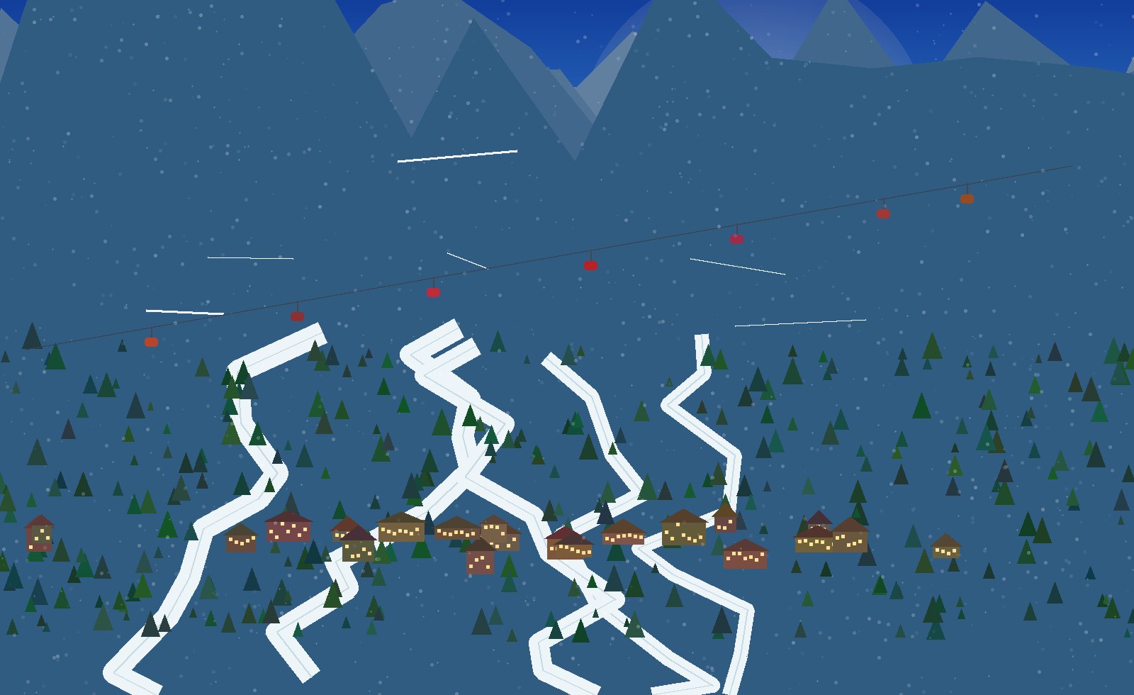 winter alpine scene 48