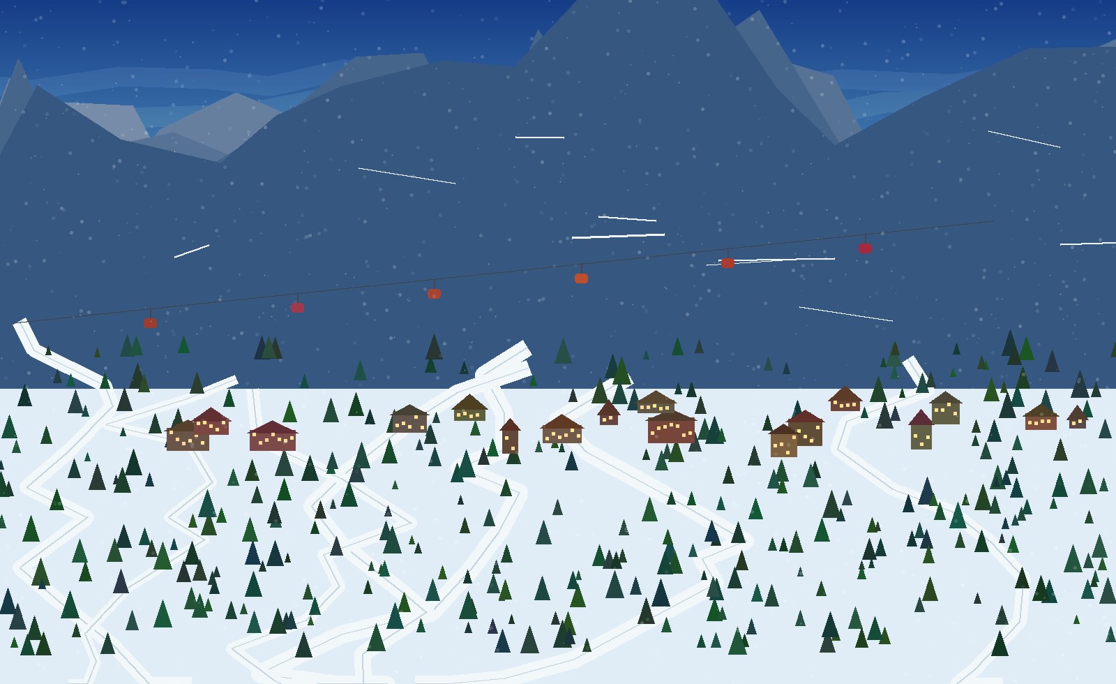 winter alpine scene 64