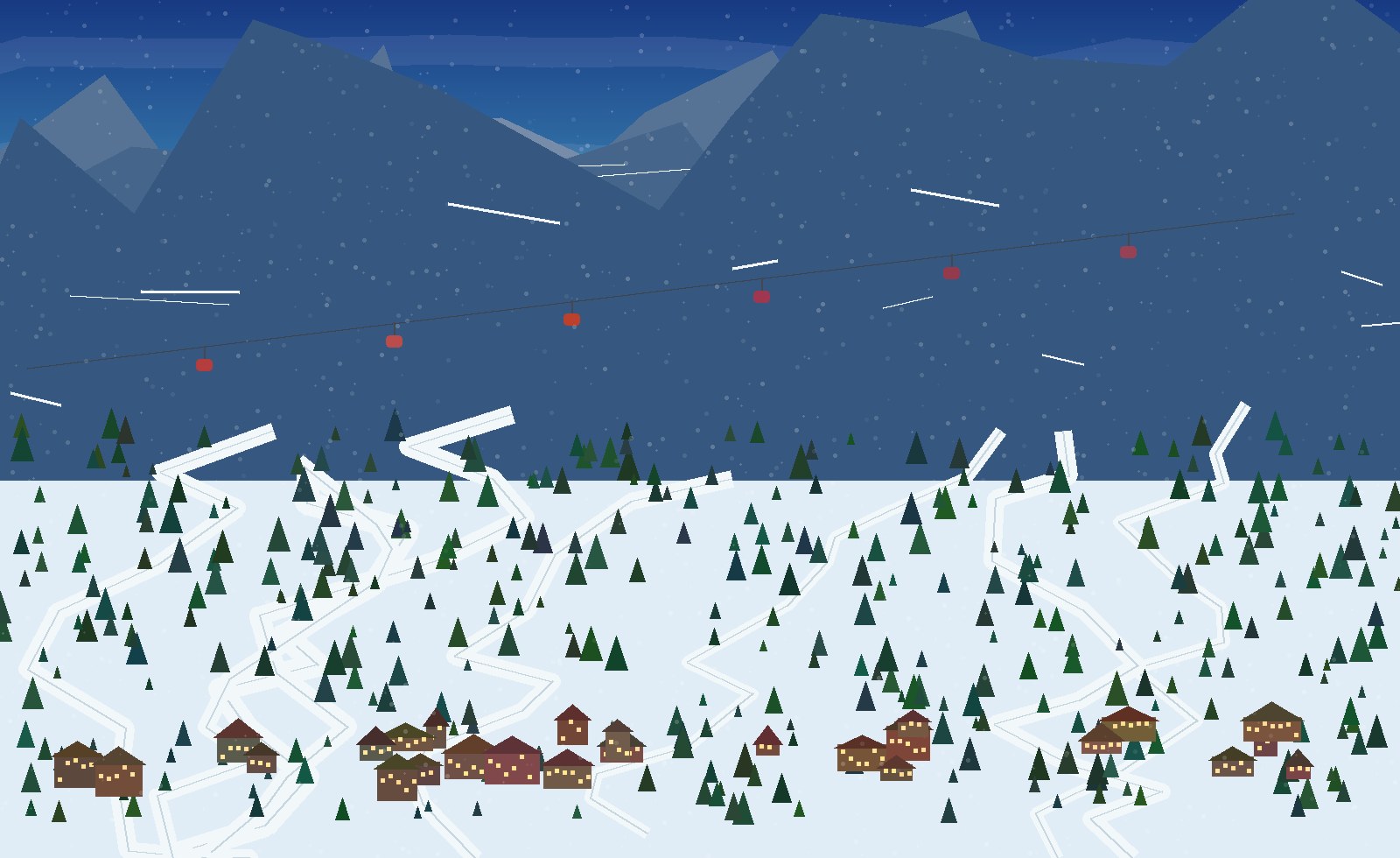 winter panoramic scene 65