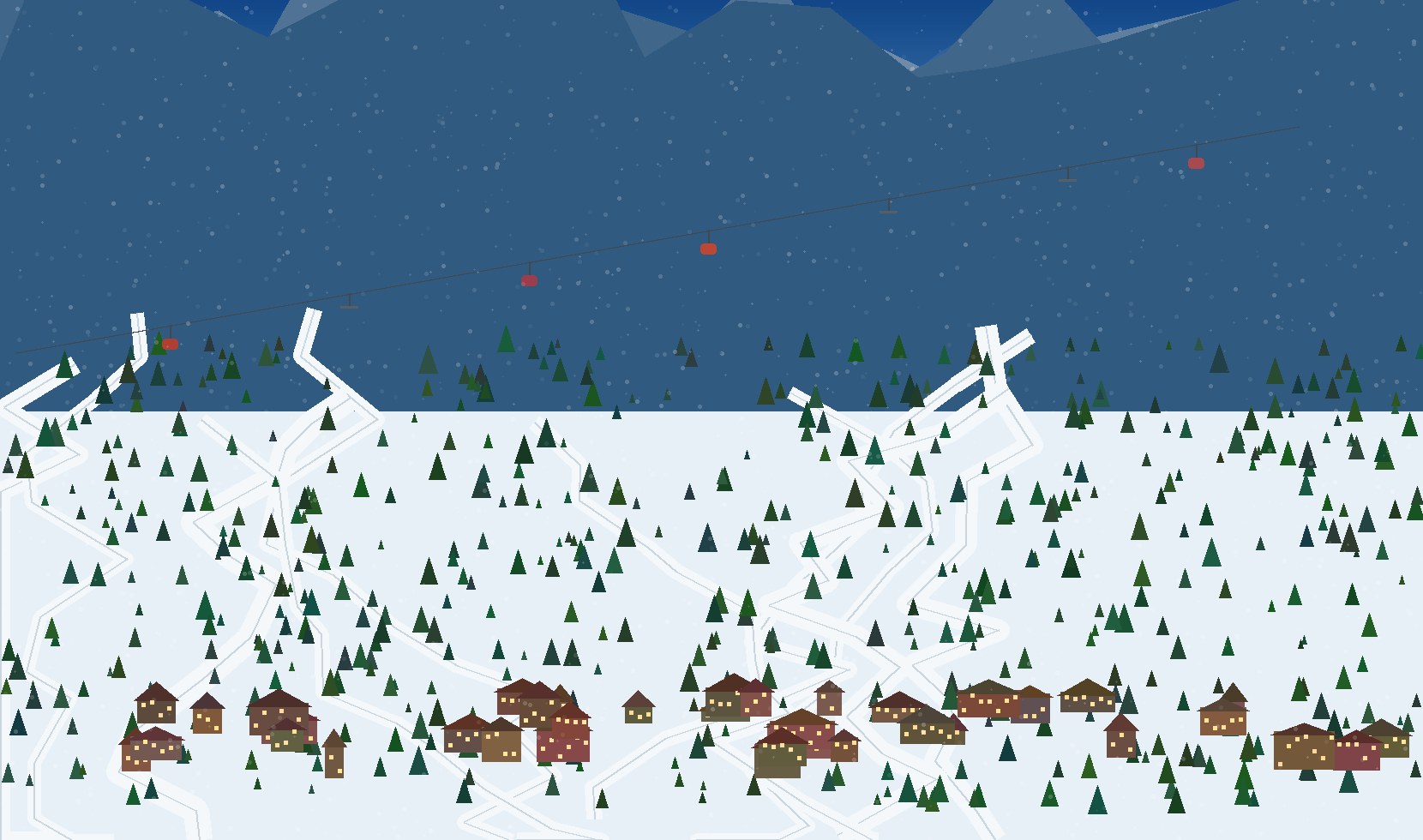 winter alpine scene 98