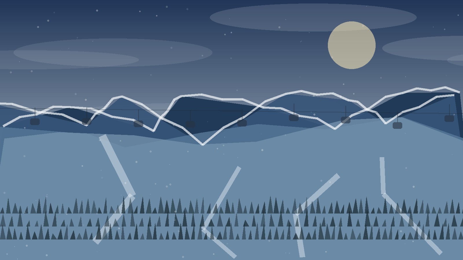 First Tracks & Morning Snow