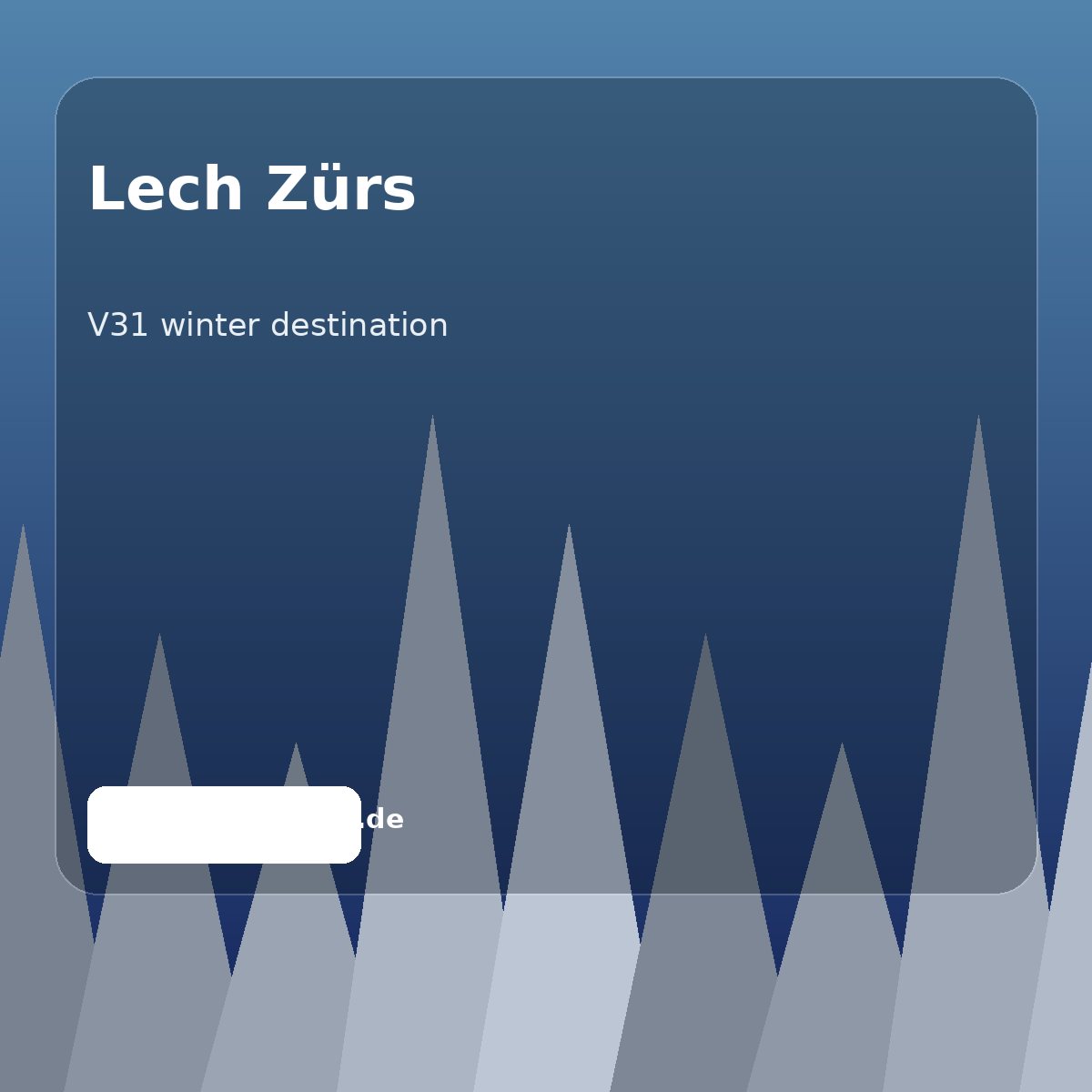 Lech Zürs – Perfil da estância